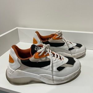 Axel Arigato Black, White, Orange Trainers